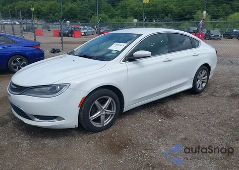 2016 Chrysler 200 Limited z USA, uszkodzony, nr VIN 1C3CCCAB9GN153273